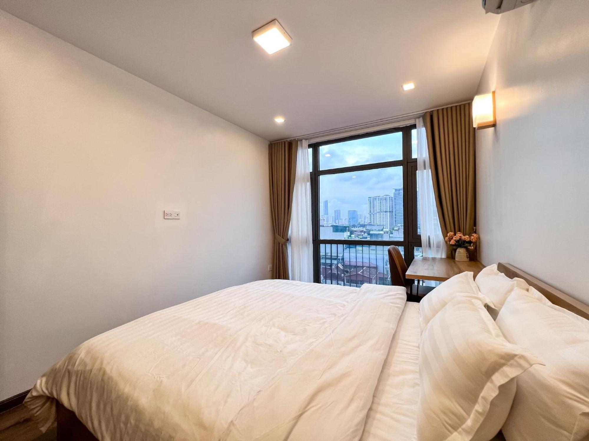 Aparthotel Nine Housing Kim Ma Hanoi Esterno foto