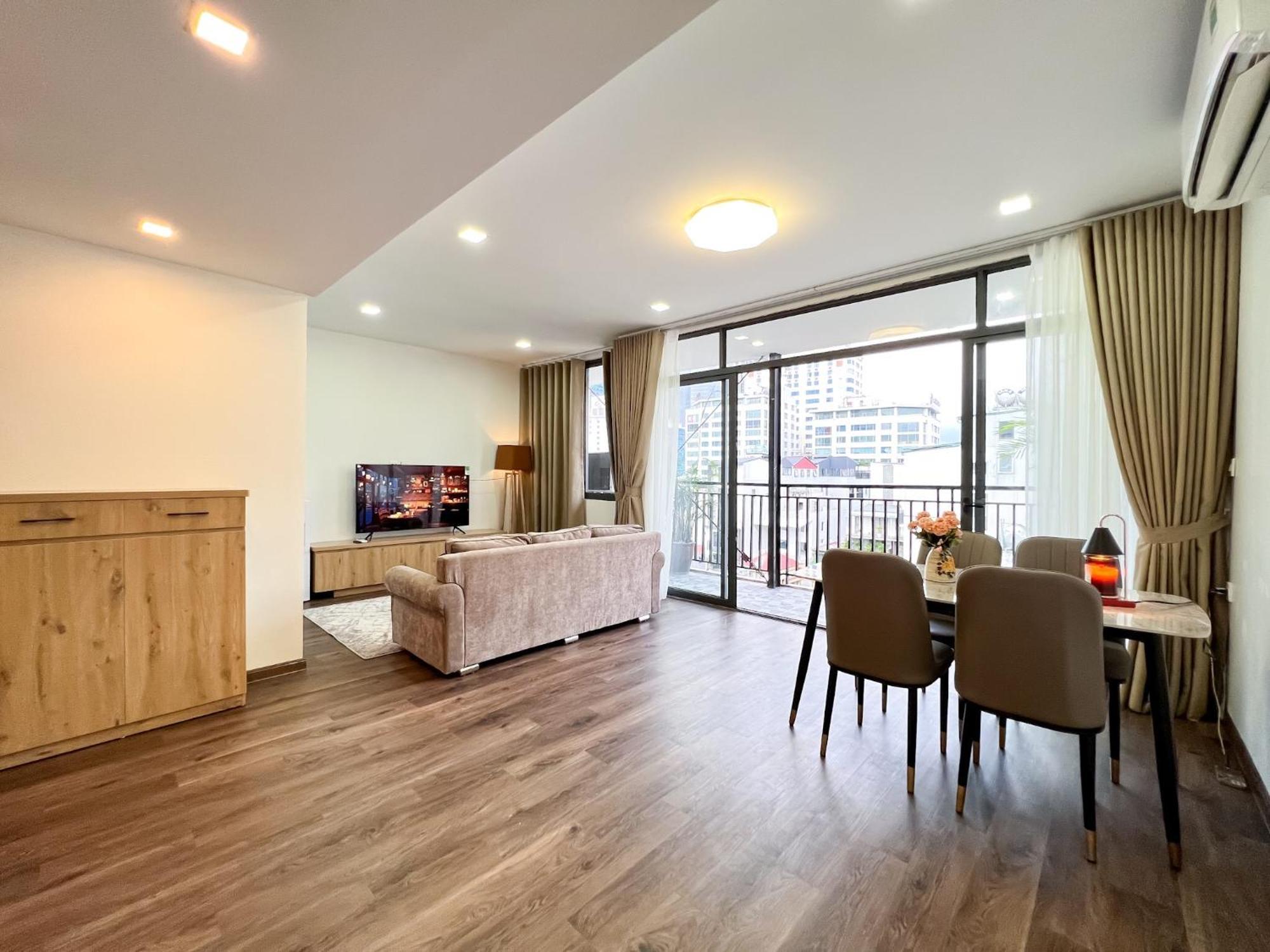 Aparthotel Nine Housing Kim Ma Hanoi Esterno foto