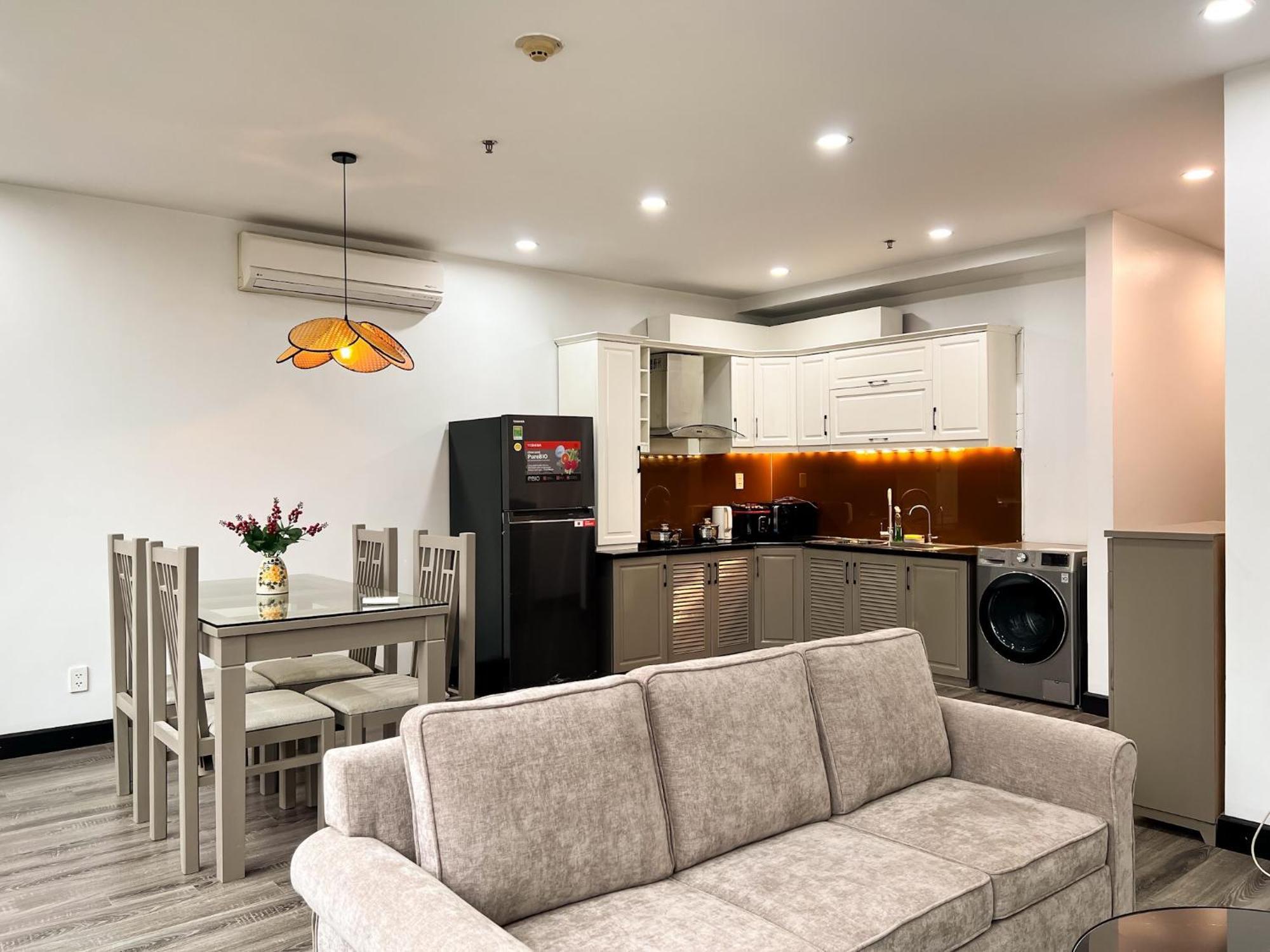 Aparthotel Nine Housing Kim Ma Hanoi Esterno foto