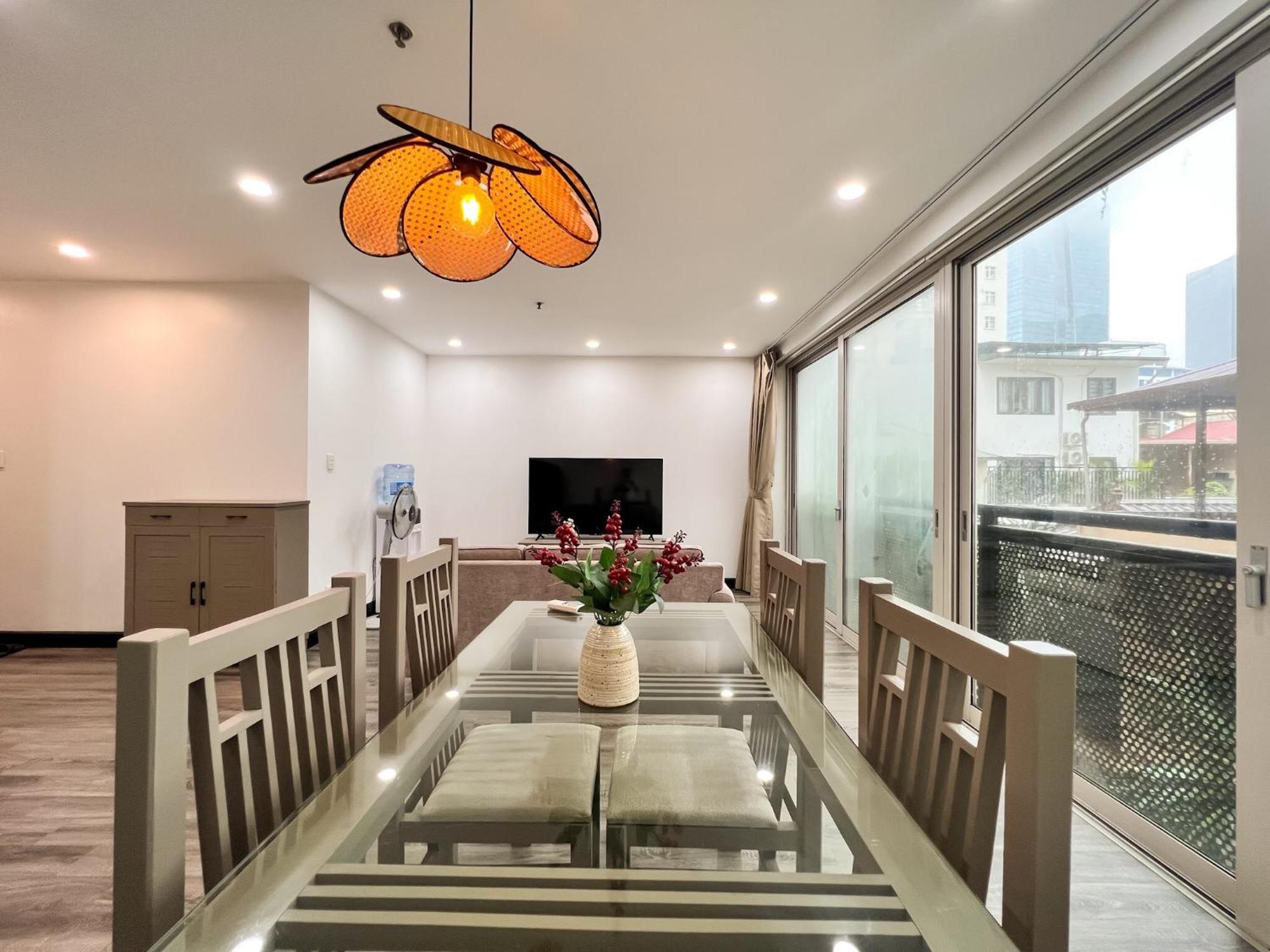 Aparthotel Nine Housing Kim Ma Hanoi Esterno foto